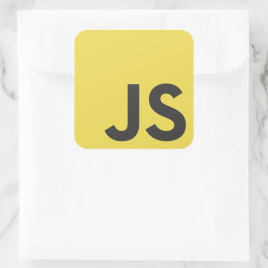 JavaScript Programming Language Sticker (Tas)