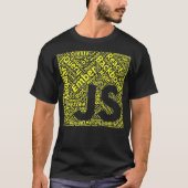 JavaScript Shirt Original JS Framework Cloud Yell (Voorkant)