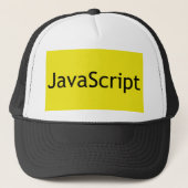 JavaScript Trucker Hat Trucker Pet (Voorkant)