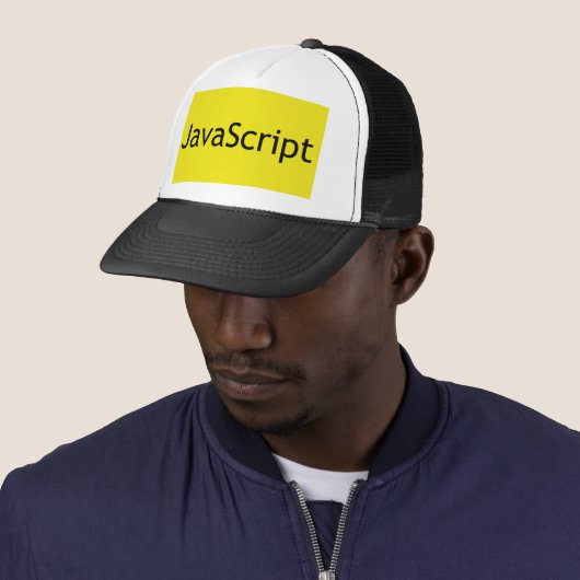JavaScript Trucker Hat Trucker Pet (In situ)
