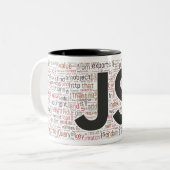 javascript word cloud mok (Voorkant links)