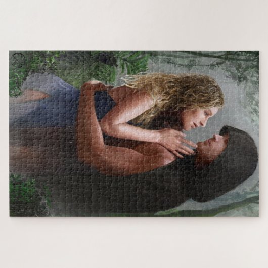 Javed & Niusha Puzzel Legpuzzel (Horizontaal)