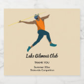 Javelin Bier Etiket (Enkel label)