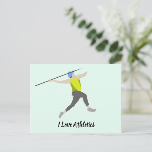 Javelin Briefkaart (Staand voorkant)