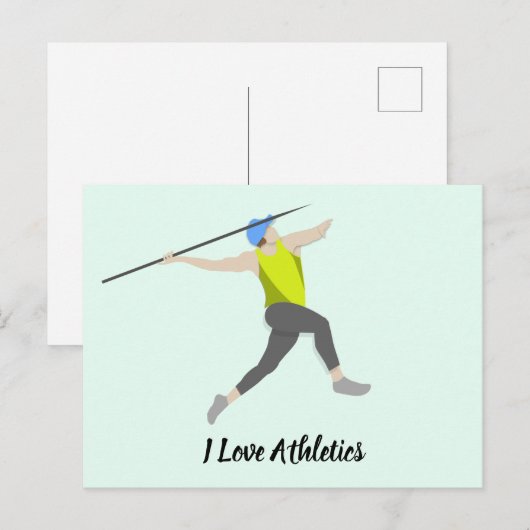 Javelin Briefkaart (Voorkant / Achterkant)