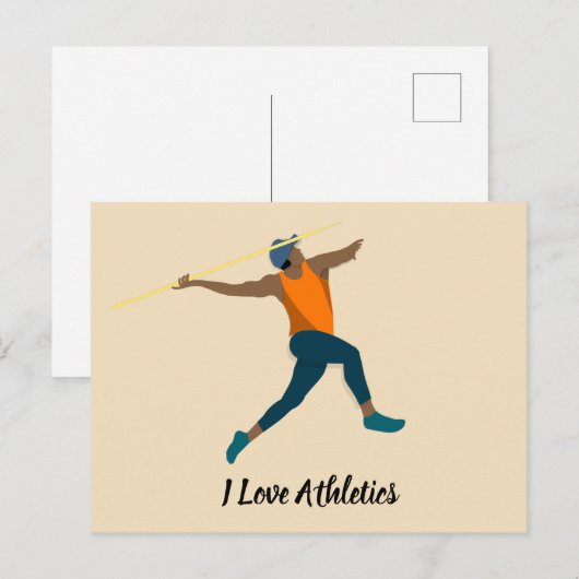 Javelin Briefkaart (Voorkant / Achterkant)