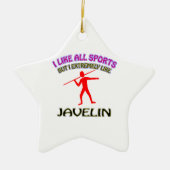 Javelin design keramisch ornament (Voorkant)