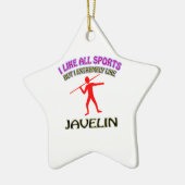 Javelin design keramisch ornament (Links)