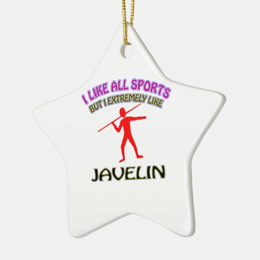 Javelin design keramisch ornament (Links)