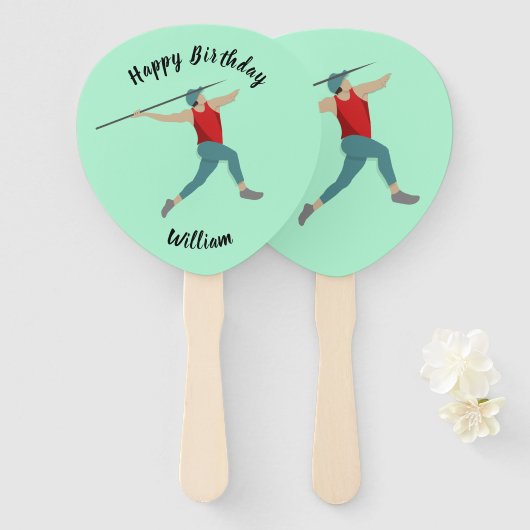 Javelin Handwaaier (Voorkant en achterkant)