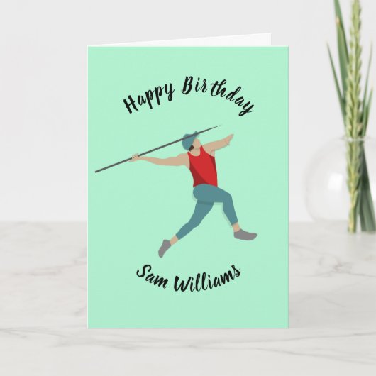 Javelin Kaart (Voorkant)