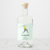 Javelin Likeurfles Etiket (Voorkant)