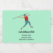 Javelin Likeurfles Etiket (Enkel label)