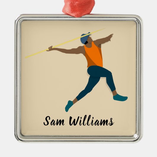 Javelin Metalen Ornament (Voorkant)