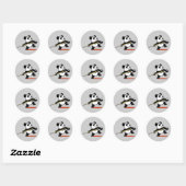 Javelin Panda Ronde Sticker (Vel)