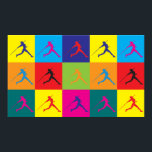 Javelin Pop Art Poster<br><div class="desc">Javelin Pop Art. Als Javelin je hobby,  beroep of obsessie is,  show het dan met geweldige Javelin t-shirts,  mokken,  stickers en nog veel meer. Het zijn ook geweldige cadeautjes voor andere Javelin fans!</div>