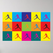 Javelin Pop Art Poster (Voorkant)