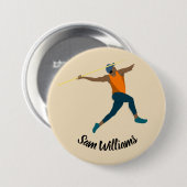 Javelin Ronde Button 7,6 Cm (Voorkant /achterkant)