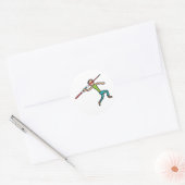 Javelin Ronde Sticker (Envelop)
