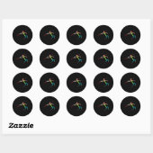 Javelin Ronde Sticker (Vel)