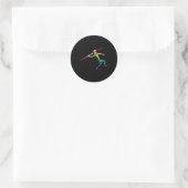 Javelin Ronde Sticker (Tas)