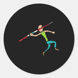 Javelin Ronde Sticker