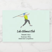 Javelin Sparkling Wijnetiket (Enkel label)