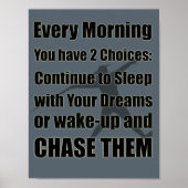 Javelin Throw Inspirerend Poster (Voorkant)