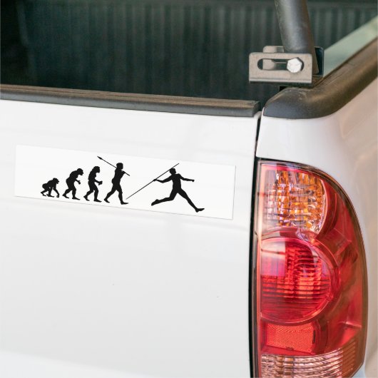 Javelin Thrower Bumpersticker (Op Truck)
