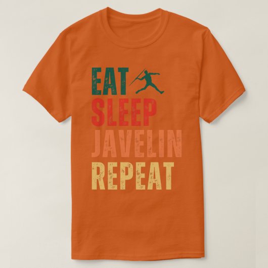 Javelin Thrower T-shirt (Design voorkant)