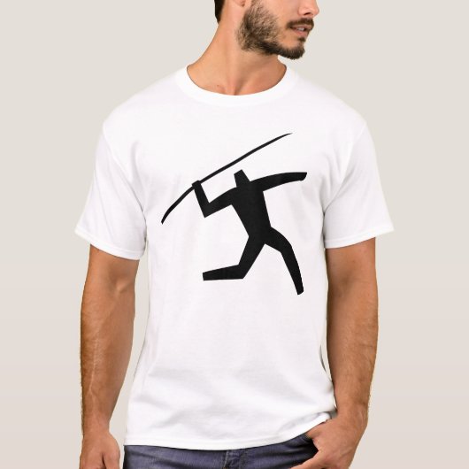 Javelin Thrower T-shirt (Voorkant)