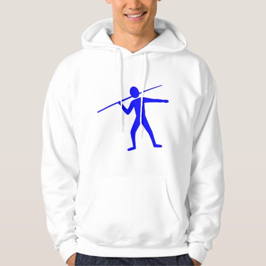 Javelin Trower - blauw Hoodie (Voorkant)