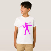 Javelin Trower - Magenta T-shirt (Voorkant volledig)