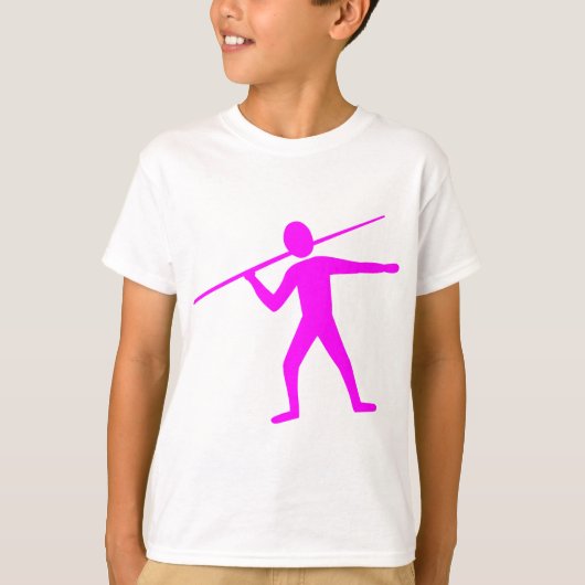 Javelin Trower - Magenta T-shirt (Voorkant)