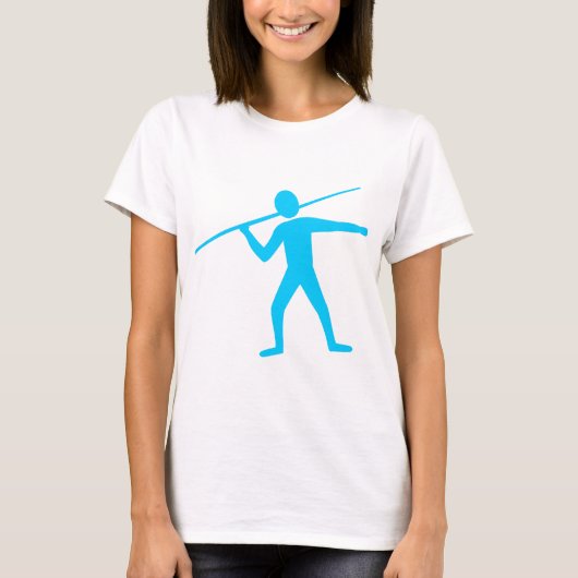 Javelin Trower - Sky Blue T-shirt (Voorkant)