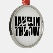 Javelin werp metalen ornament (Rechts)