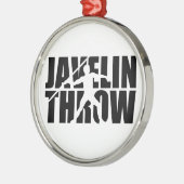 Javelin werp metalen ornament (Links)