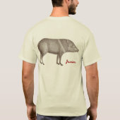 Javelina Hunter's T-Shirt - Collared Peccary (Achterkant)