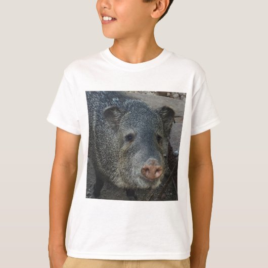 Javelina of Peccary T-shirt (Voorkant)
