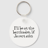 Javert Les Miserables Sleutelhanger (Voorkant)