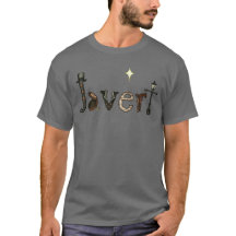 Javert naam T-shirt met ster