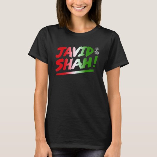 JAVID SHAH T-SHIRT (Voorkant)