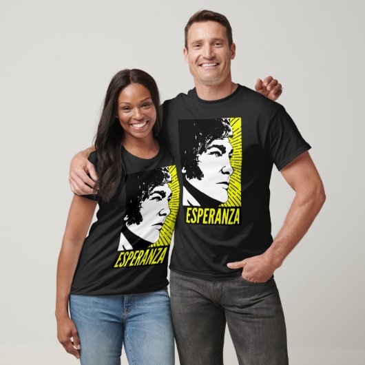 Javier Milei Esperanza Poster T-shirt (Unisex)