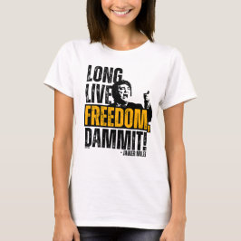 Javier Milei Leve Freedom Dammit! T-shirt