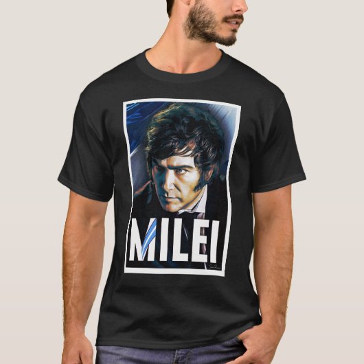 Javier Milei Presidente 2023 Poster T-shirt (Voorkant)