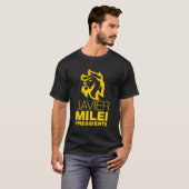 Javier Milei Presidente T-shirt (Voorkant volledig)