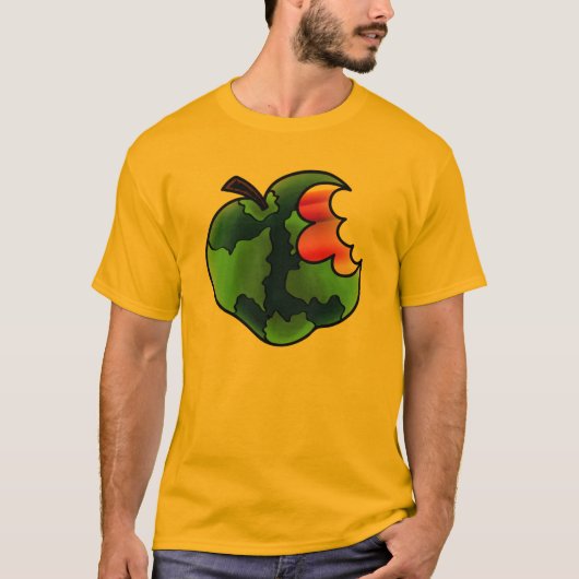 Javis Eat World T-Shirt (Gold) (Voorkant)
