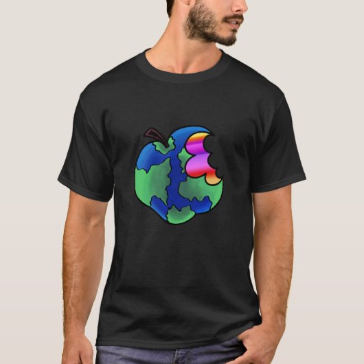 Javis Eat World T-Shirt (zwart) (Voorkant)