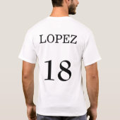 Javy Lopez T-shirt (Achterkant)