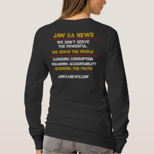 JAW GA News Dames Lange Mouwen Shirt